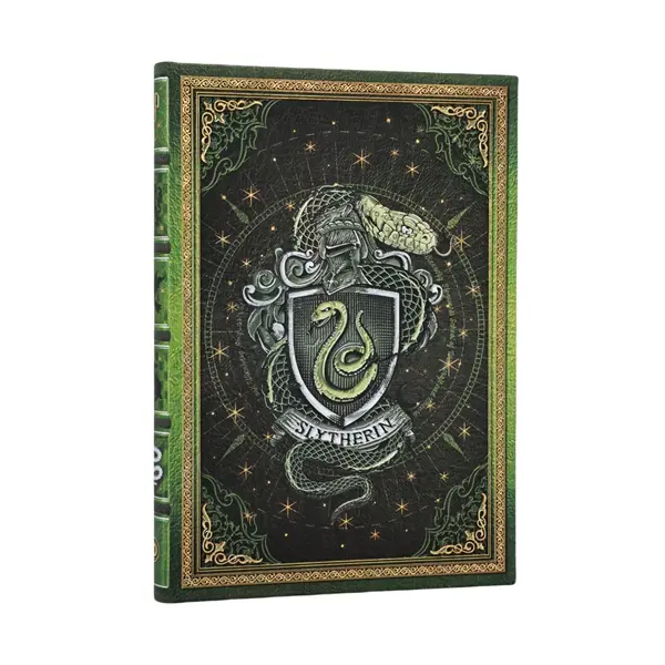 LIBRETA HARRY POTTER MIDI SLYTHERIN CON LINEAS PAPERBLANKS