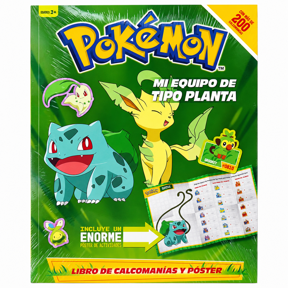 POKEMON MI EQUIPO FUEGO / ELECTRICO / PLANTA / AGUA