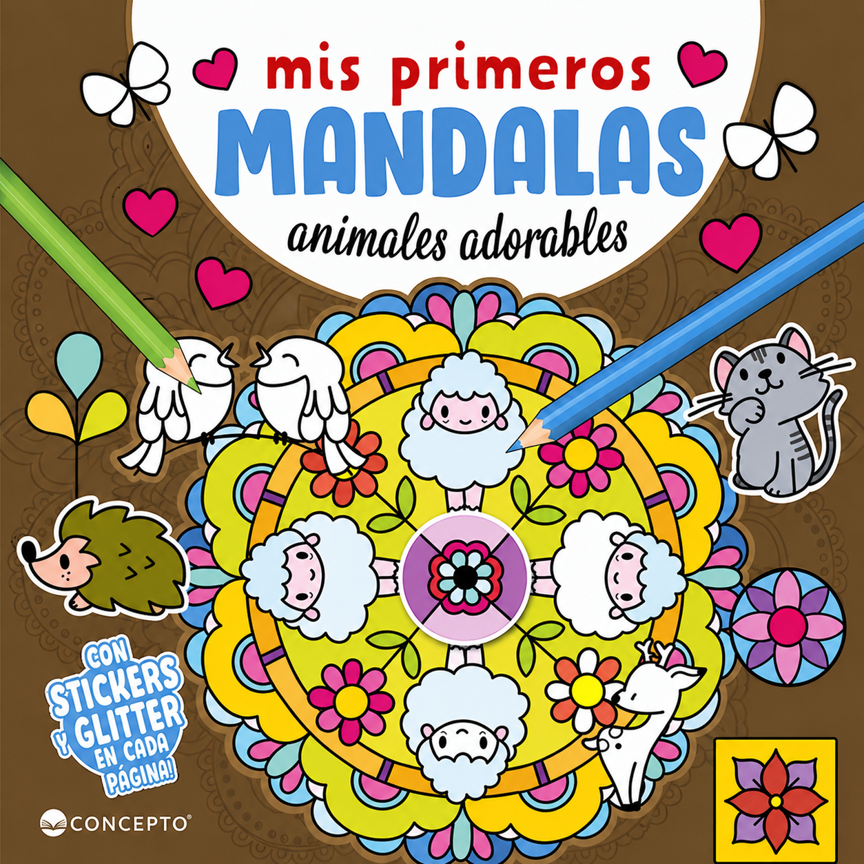 MIS PRIMERAS MANDALAS   ANIMALES ADORABLES