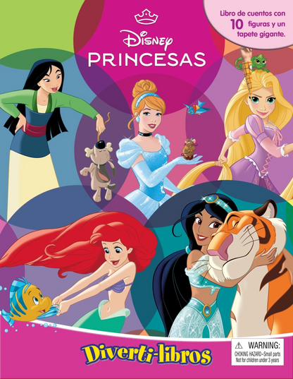 DIVERTI LIBRO DISNEY PRINCESA