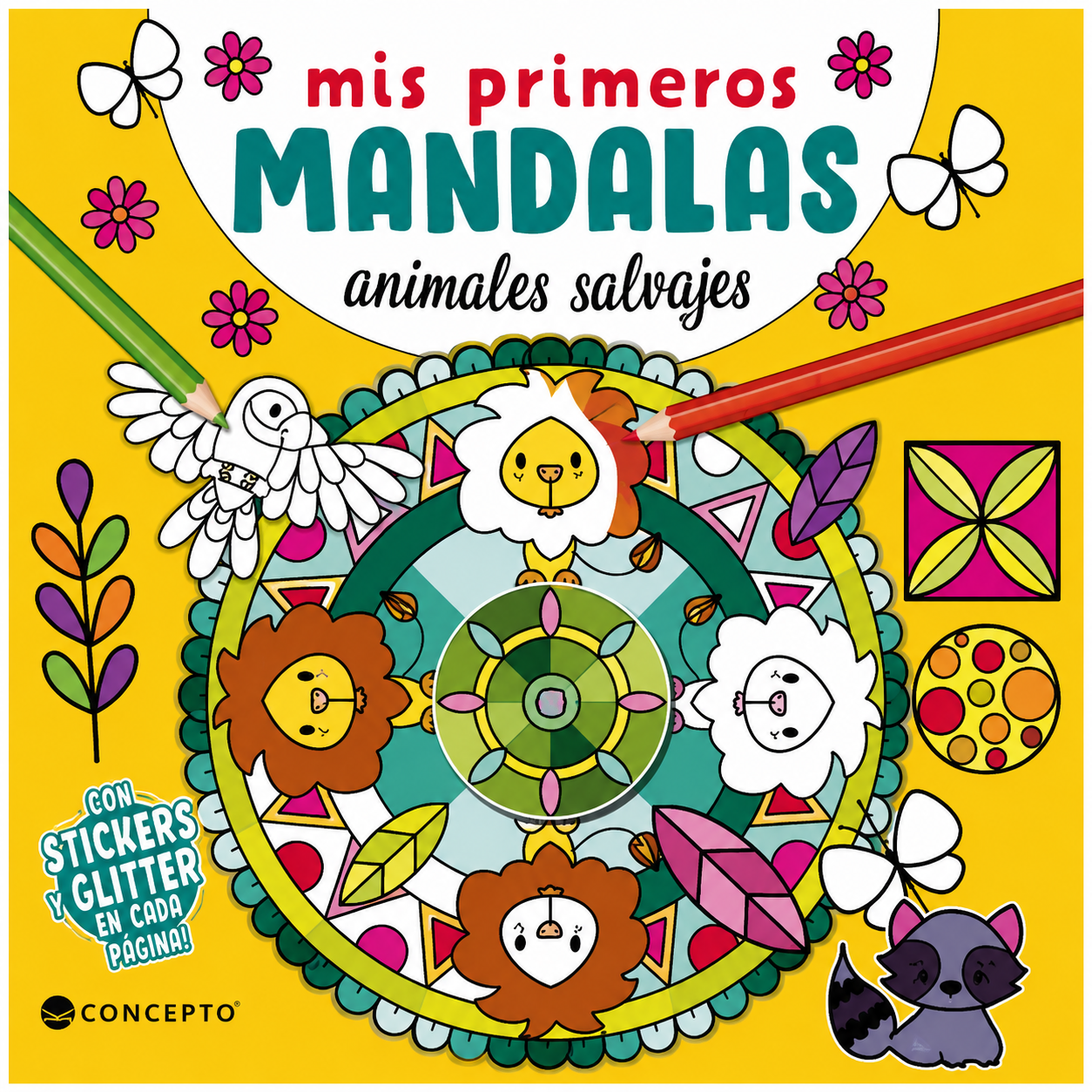 MIS PRIMERAS MANDALAS   ANIMALES SALVAJES