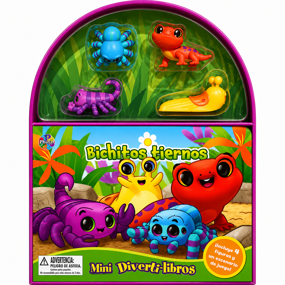 TIERNAS CRIATURAS (BICHOS) MINI DIVERTI-L
