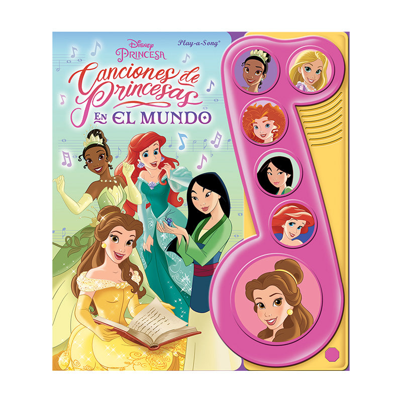 DISNEY PRINCESAS CANCIONES DE PRINCESAS EN EL MUNDO