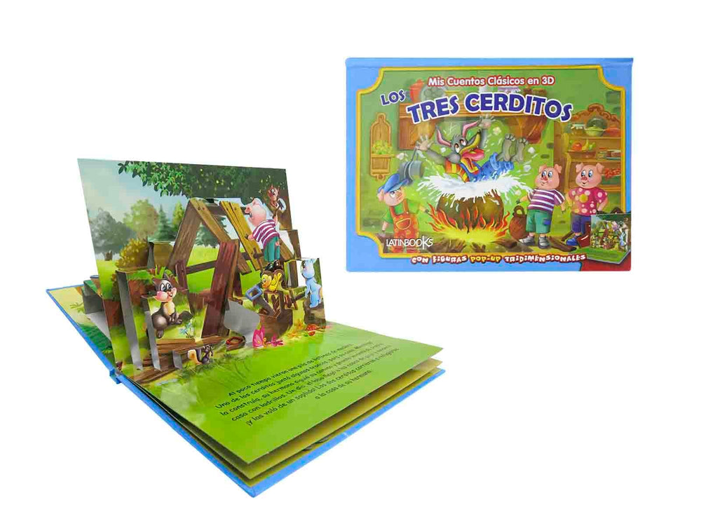 MIS CUENTOS CLÁSICOS 3D - LOS TRES CERDITOS