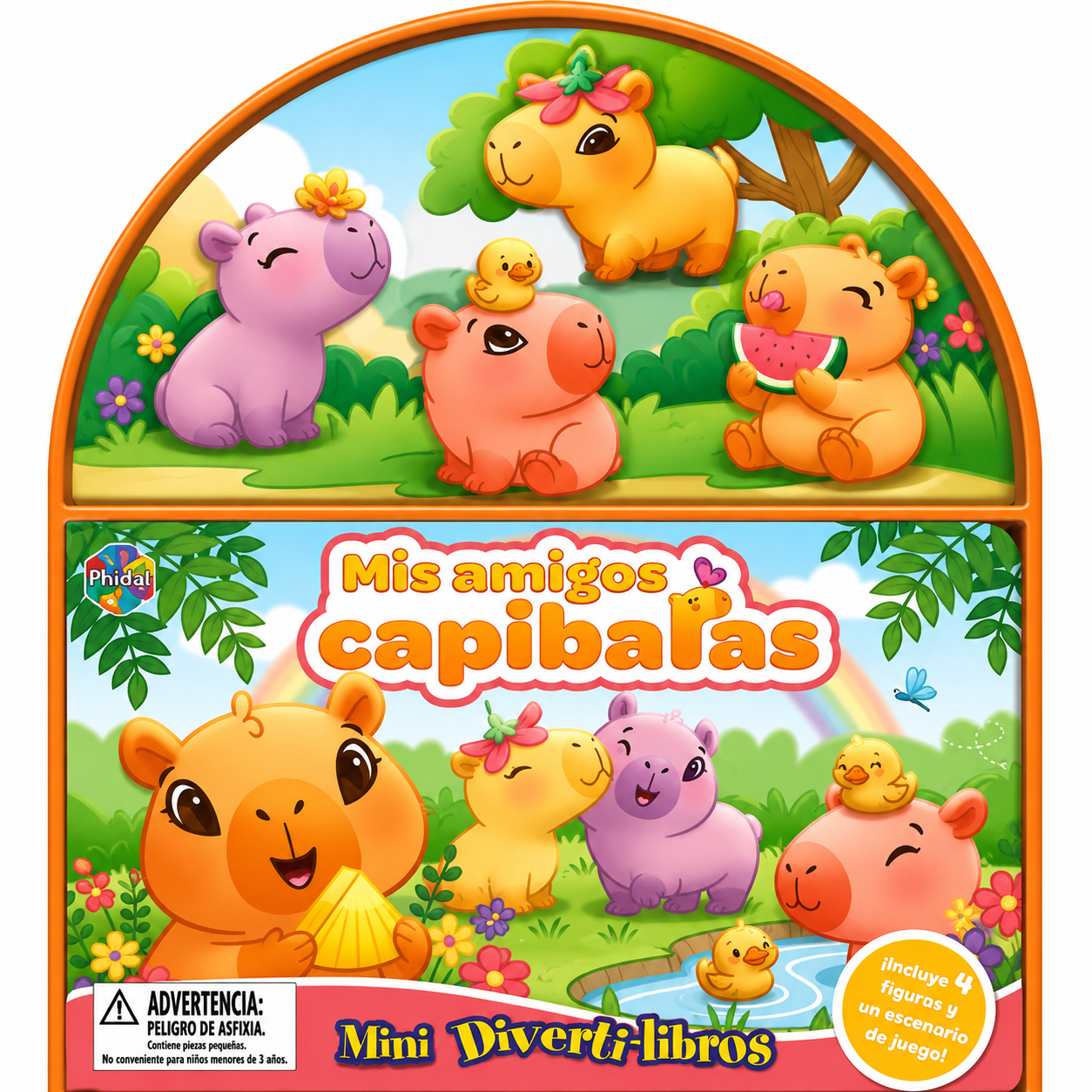 CAPYBARAS MINI DIVERTI-LIBROS (LATAM)