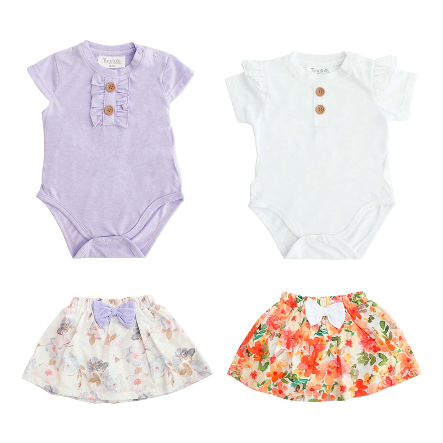 Body Vestido P/ Bebe