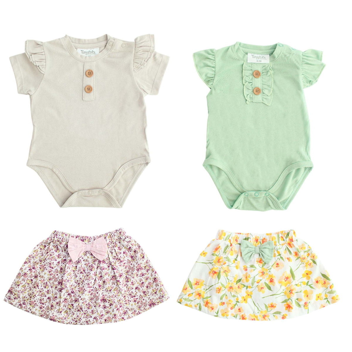 Body Vestido P/ Bebe