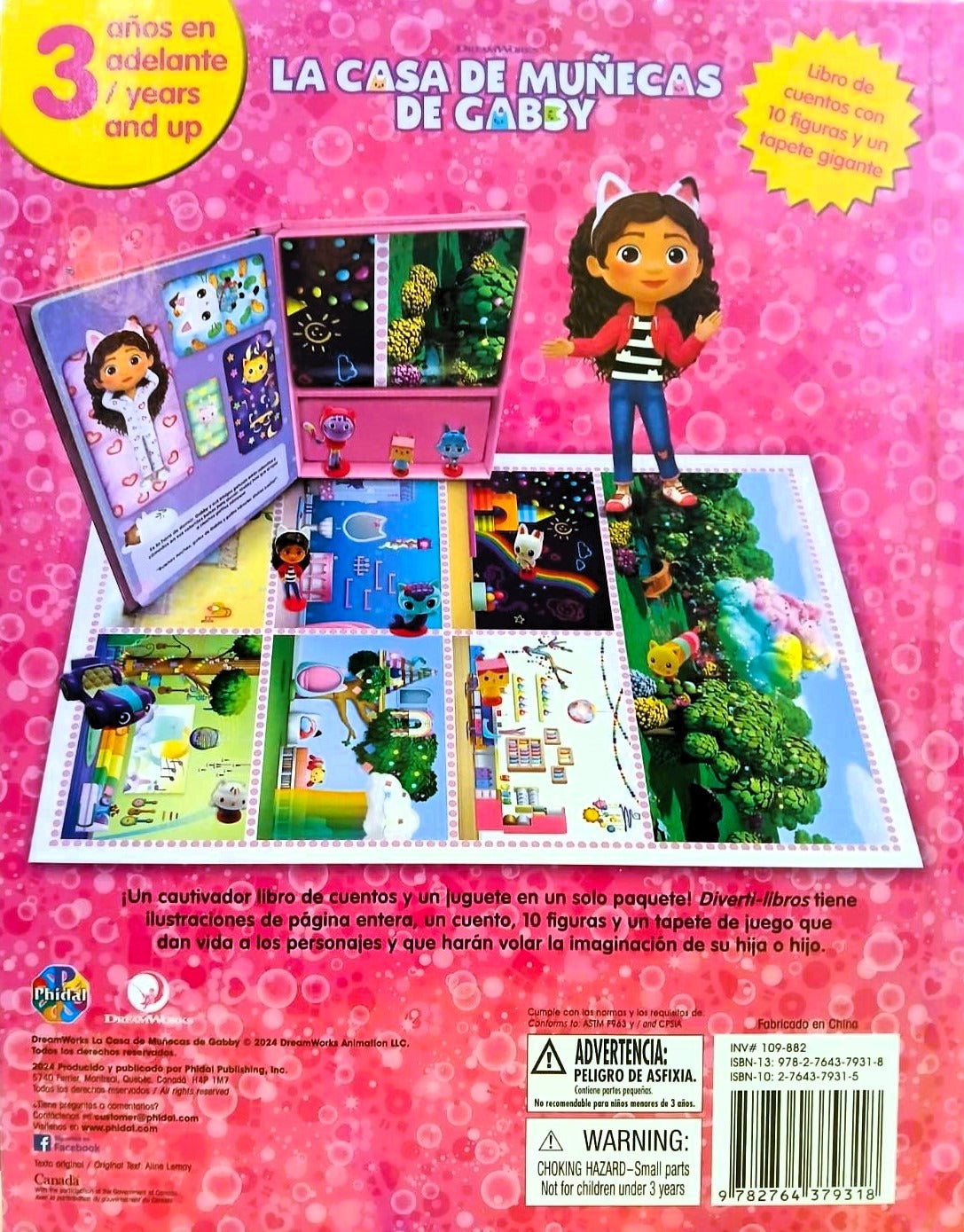 DIVERTI LIBRO UNIV LA CASA DE MUÑECAS DE GABBY
