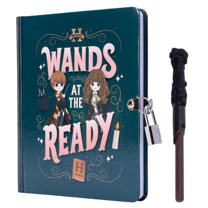 HP WANDS AT READY LOCK & KEY