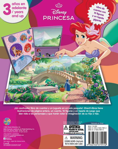 DIVERTI LIBRO DISNEY PRINCESA