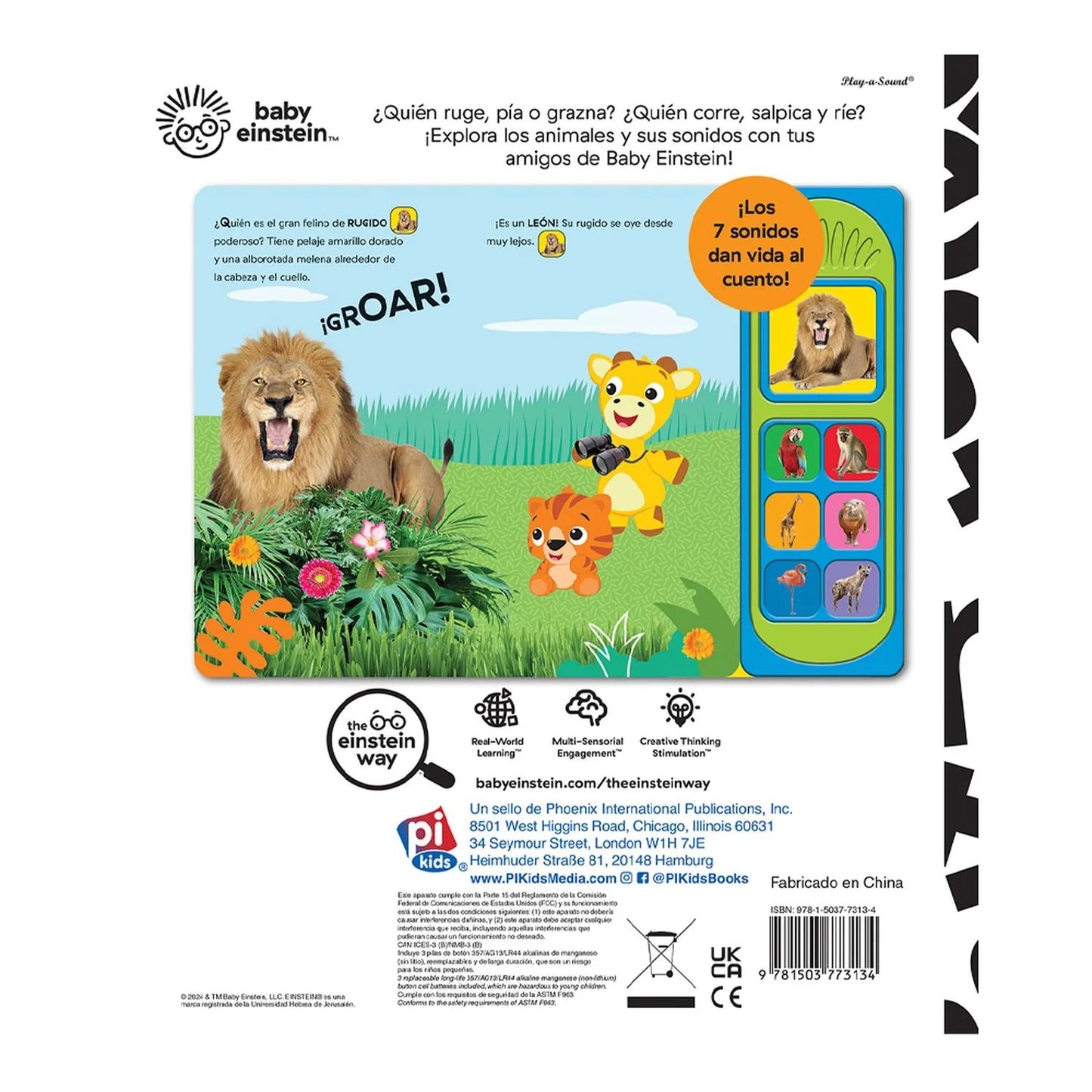 EL SAFARI DE LOS SONIDOS BABY EINSTEIN