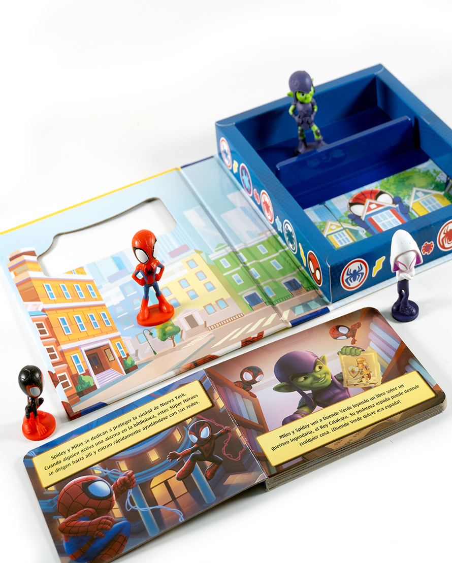 CUENTOS Y AVENTURAS MARVEL SPIDEY