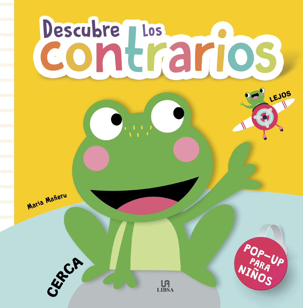 DESCUBRE LOS CONTRARIOS  POP UP PARA NIÑOS