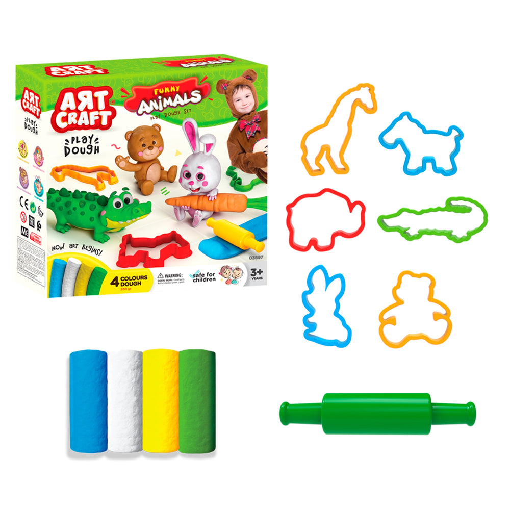 Set de masa de animales P/Niños