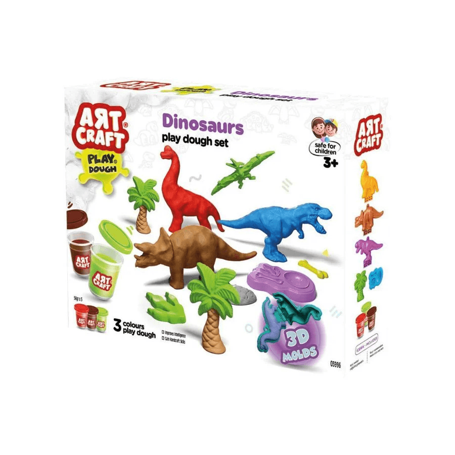Set de masilla dinosaurio
