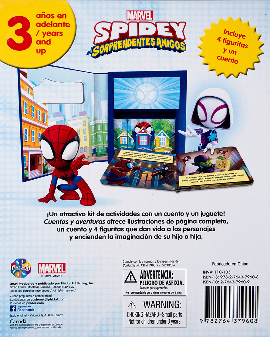 CUENTOS Y AVENTURAS MARVEL SPIDEY