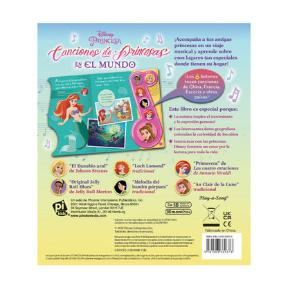 DISNEY PRINCESAS CANCIONES DE PRINCESAS EN EL MUNDO
