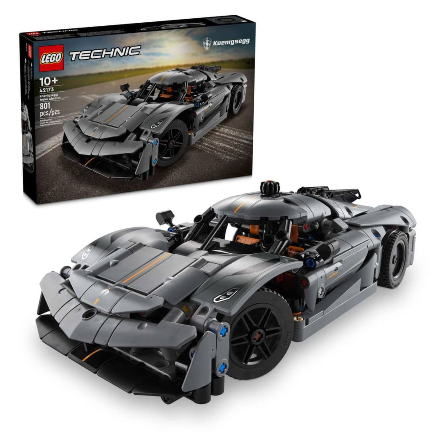 Koenigsegg Jesko Absolut Grey Hypercar