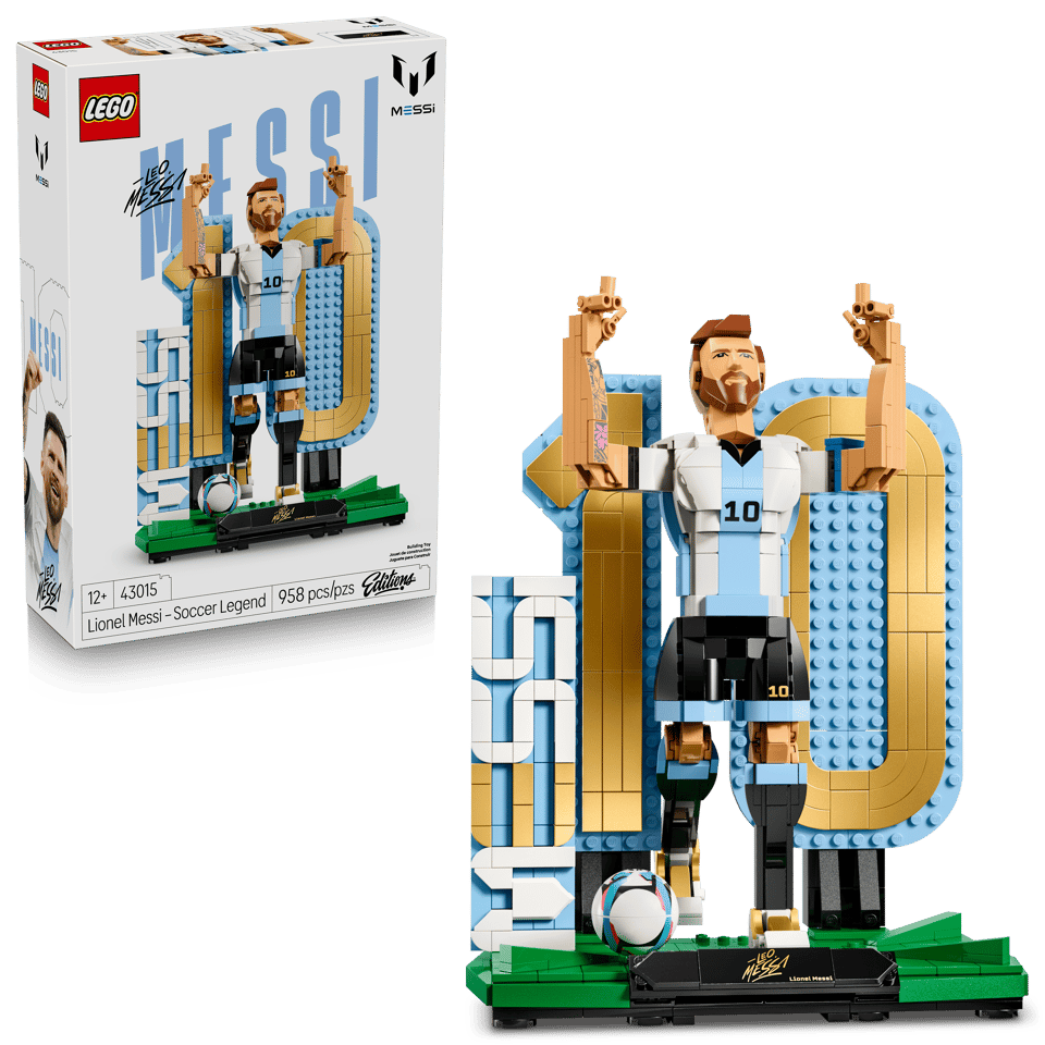 LEGO LIONEL MESSI LEYENDA