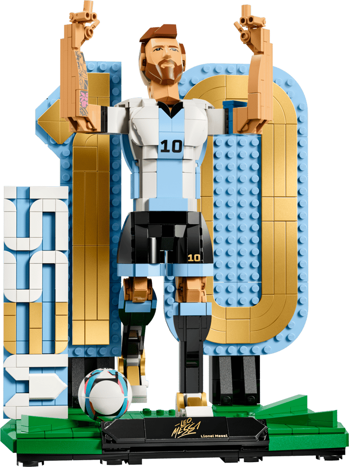 LEGO LIONEL MESSI LEYENDA