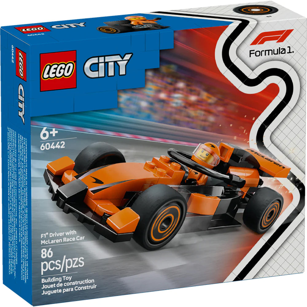 Piloto de F1 con Auto McLaren