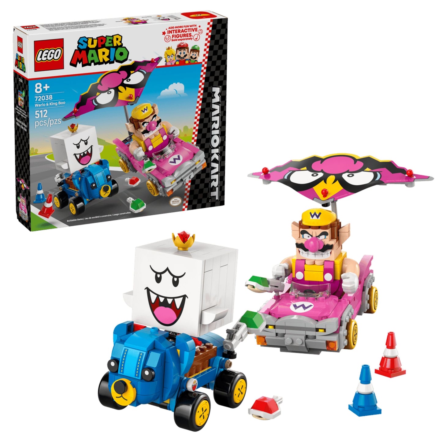 Mario Kart - Wario & King Boo