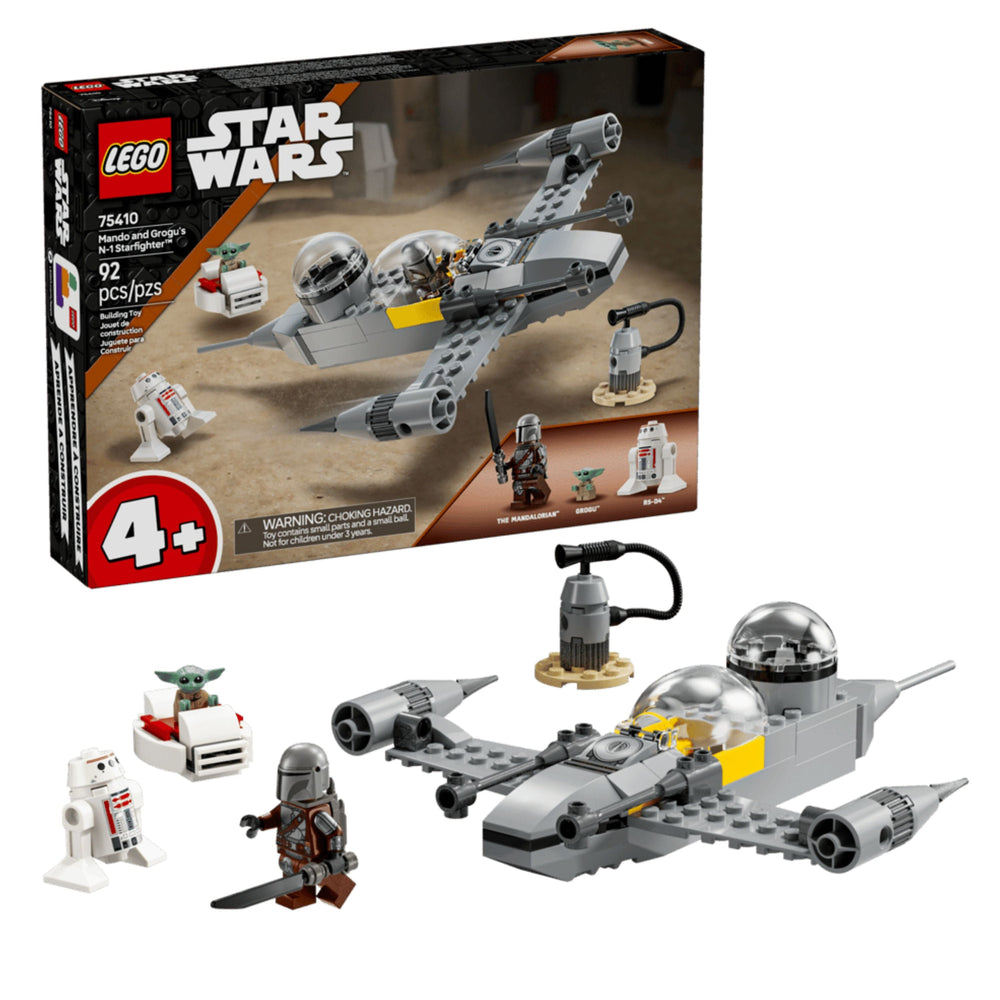 Mando and Grogu's N-1 Starfighter