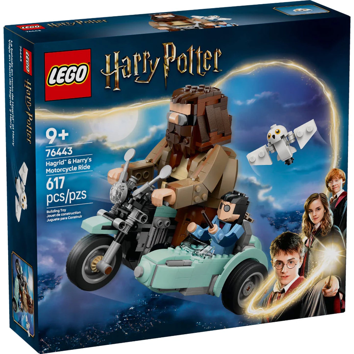 Paseo en Moto de Hagrid y Harry