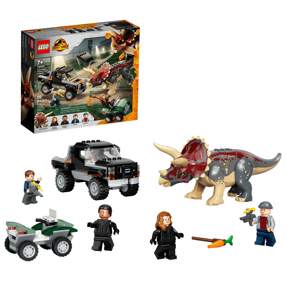 Triceratops Pickup Truck Ambush