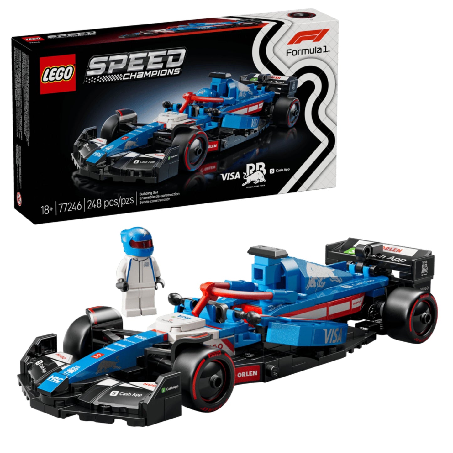 Visa Cash App VCARB 01 F1 Race Car