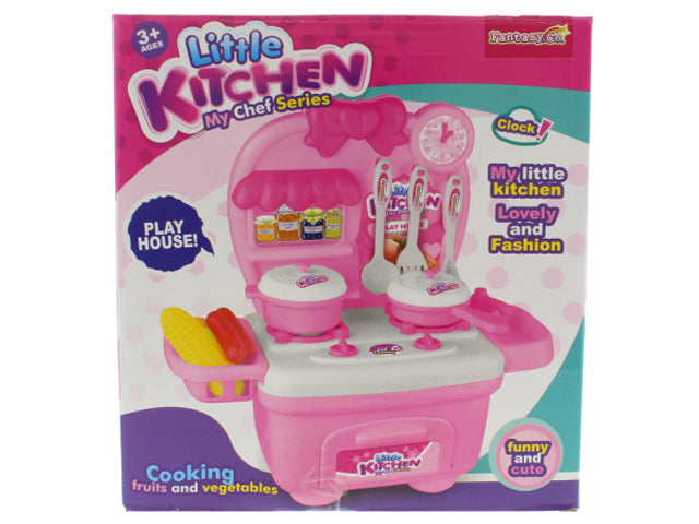 COCINA (JUGUETE) C/ACCESORIOS 19 PCS 21X17.5X22.5C