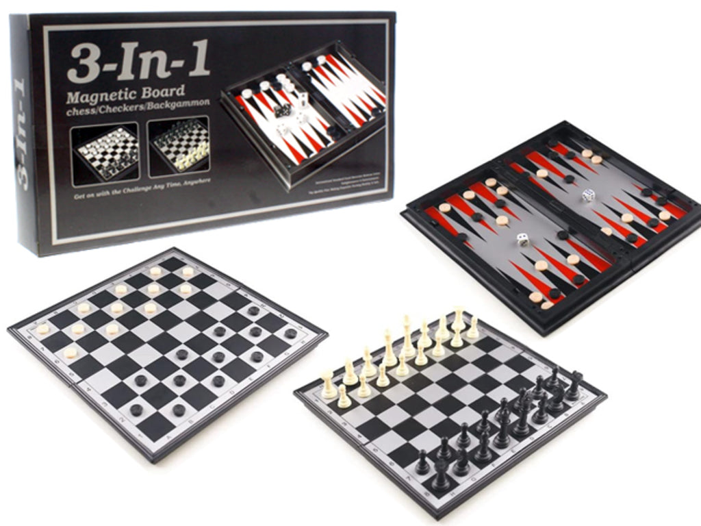 JUEGO D/ MESA (3EN1) 32X16X4CM
