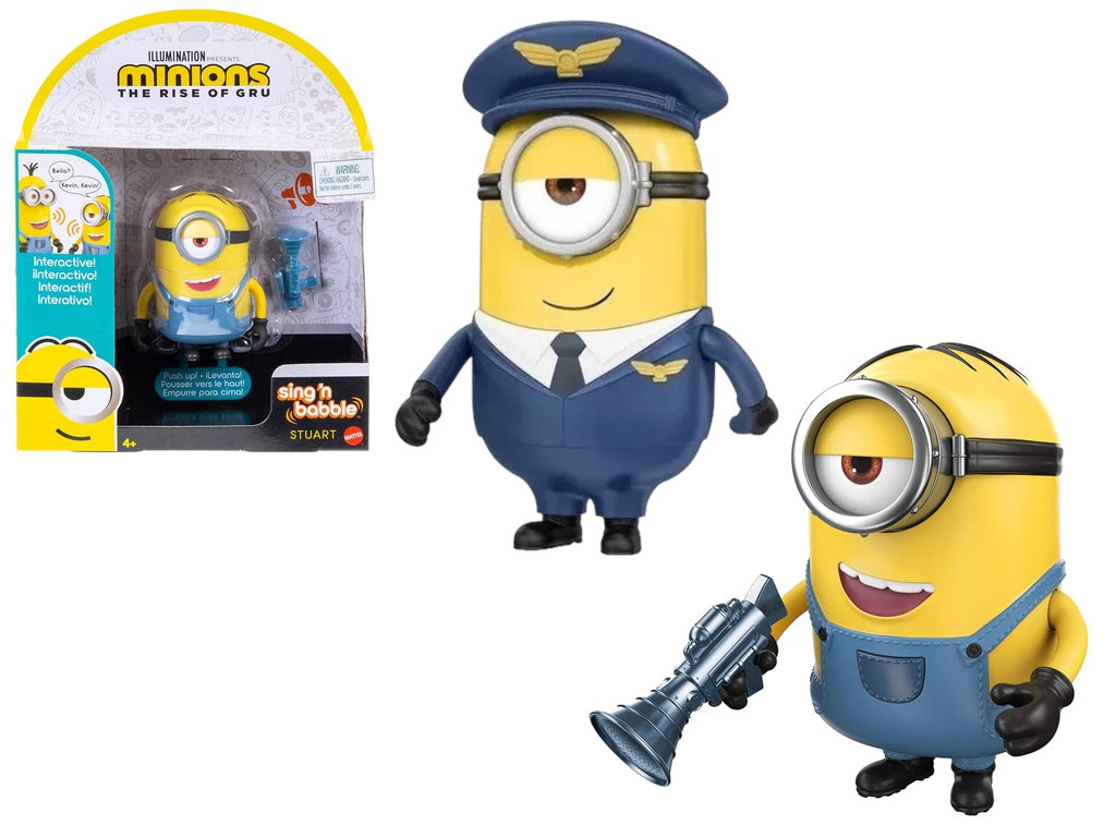 MINIONS PARLANCHINES FIGURAS 4"