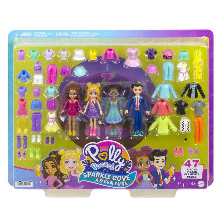 PP ACCESORIOS P/MUÑECAS PAQUETE DE MODAS 47 PCS