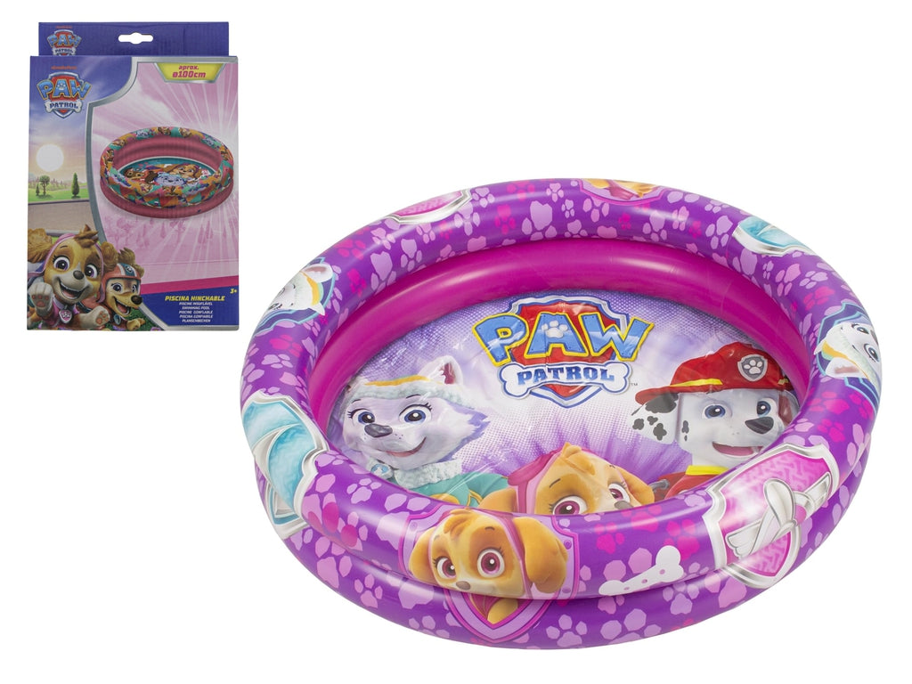 PAW PATROL PISCINA INFLABLE 100CM
