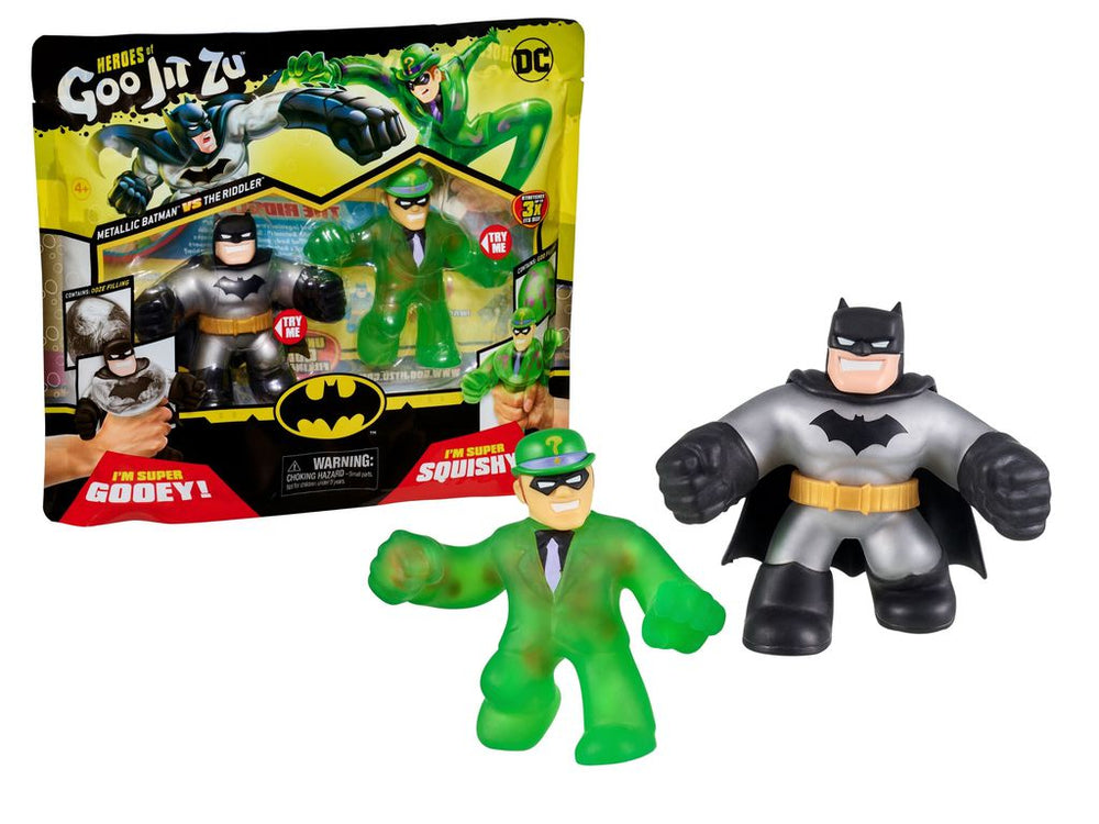 GOO JIT ZU DC HROES VERSUS X 2 BATMAN VS. RIDDLER