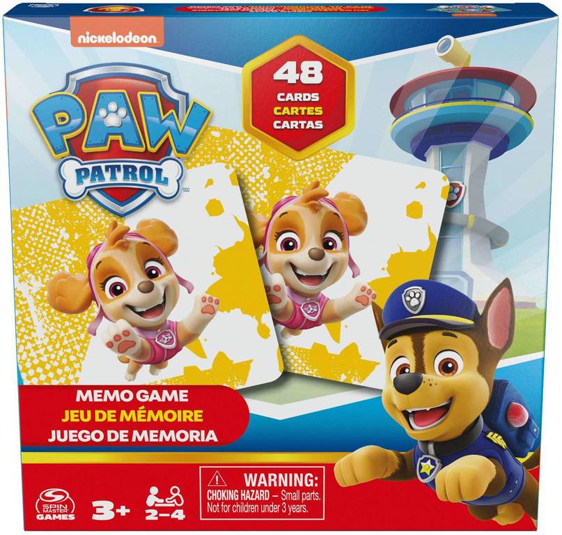 PAW PATROL JUEGO DE MEMORIA 48 PZS. NV