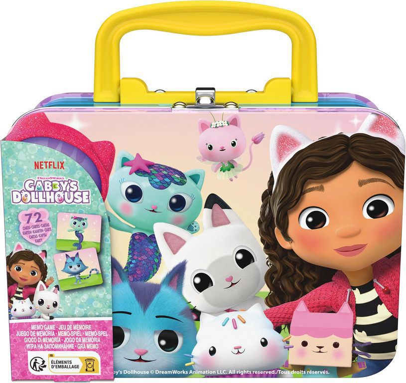 GABBYS DOLL HOUSE JUEGO DE MEMORIA MINI CANECA