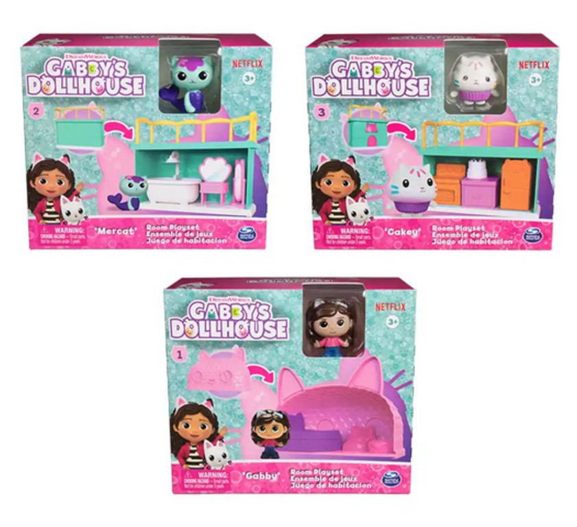 GABBY`S DOLL HOUSE MINI SET JUEGO SURT0