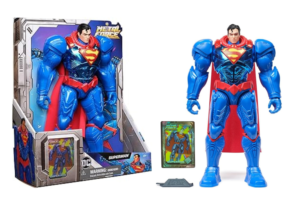 "DC METAL FORCE SUPERMAN FIG. XL 12"""