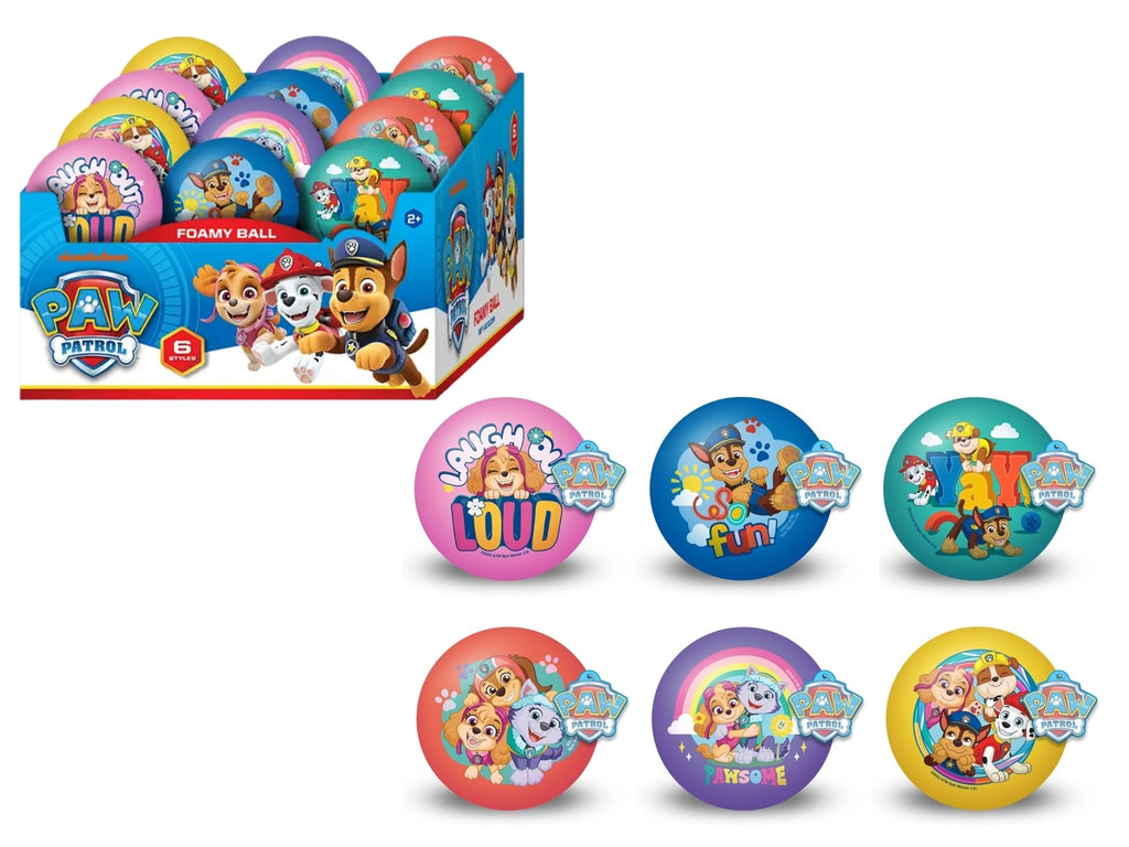 PAW PATROL BOLAS DE FOAM SURT.
