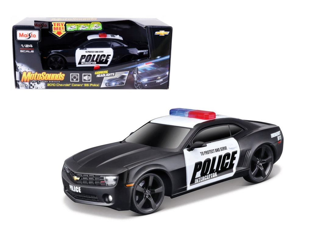 MTO CAMARO POLICIA C/LUCES Y SONIDOS