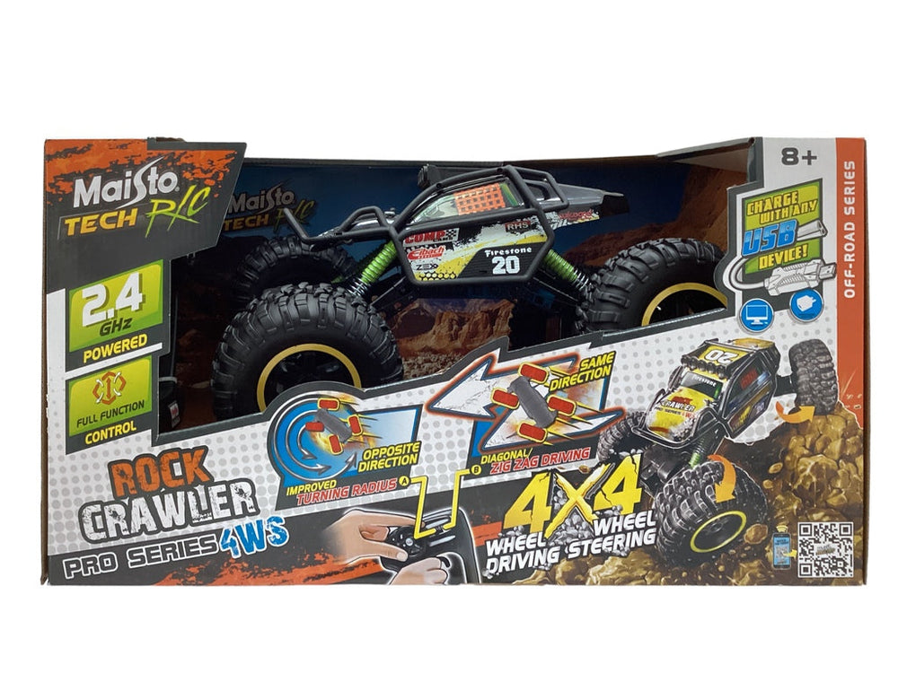 VEHICULO R/C ROCK CRAWLER PRO SERIE 4WS