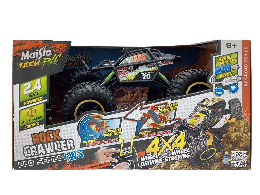VEHICULO R/C ROCK CRAWLER PRO SERIE 4WS