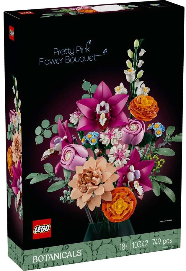 PRETTY PINK FLOWER BOUQUET