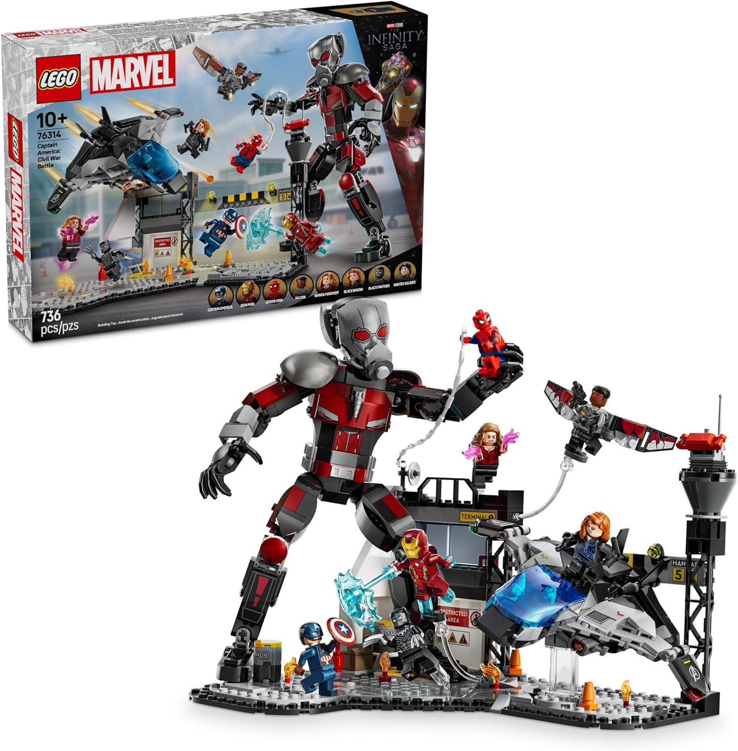 CAPTAIN AMERICA CIVIL WAR ACTION BATTLE