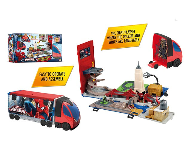 MARVEL SPIDERMAN PLAY TRUCK 45CM