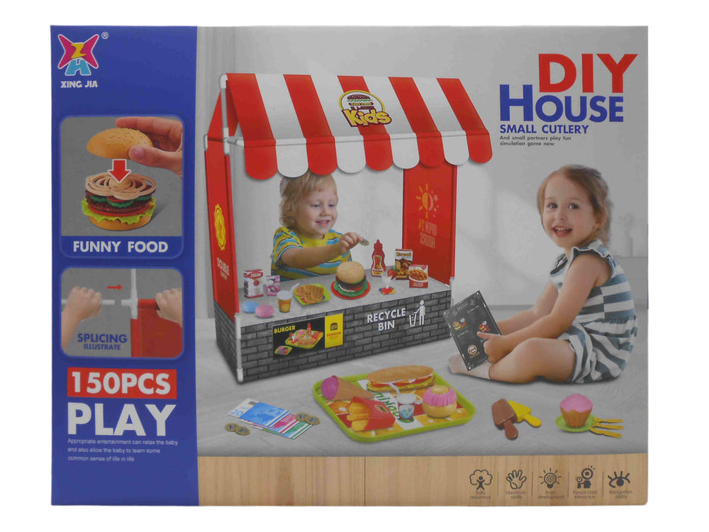JUEGO DE RESTAURANTE 150 PCS