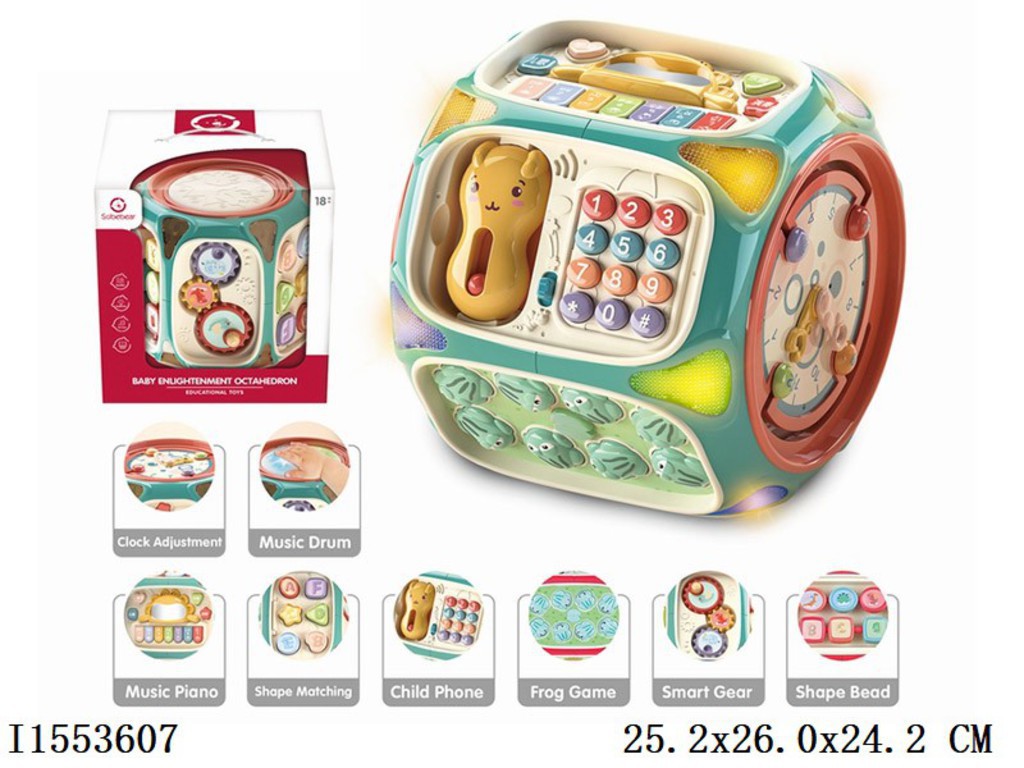 JUEGO INFANTIL P/BEBE C/LUZ/MUSICA