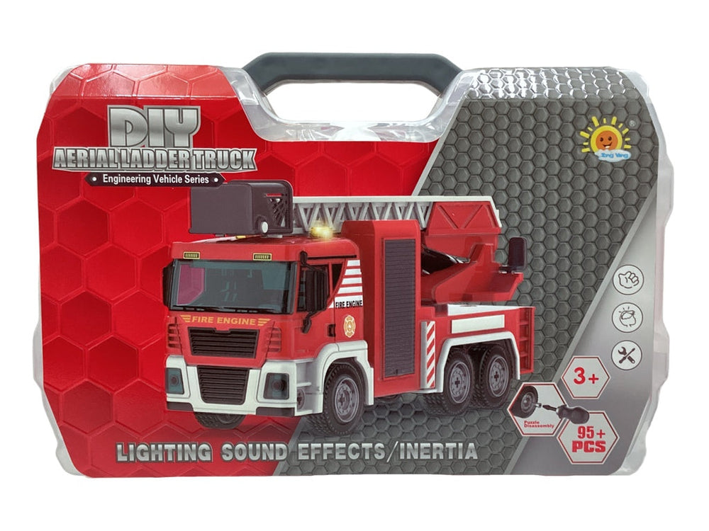 JUEGO ARMABLE CAMION C/LUZ/SONIDO 96PZAS